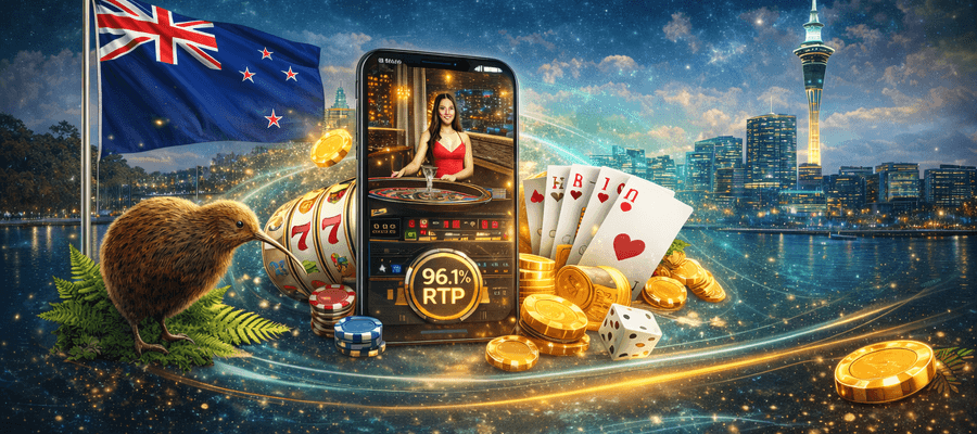 New Zealand iGaming Sector Sees Structural Shifts: Vegastars Among Active Operators