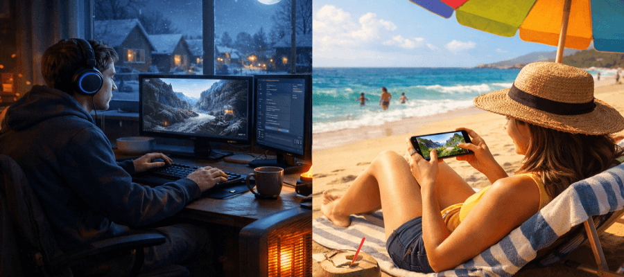 Seasonal Trends in Australian Online Gaming Activity